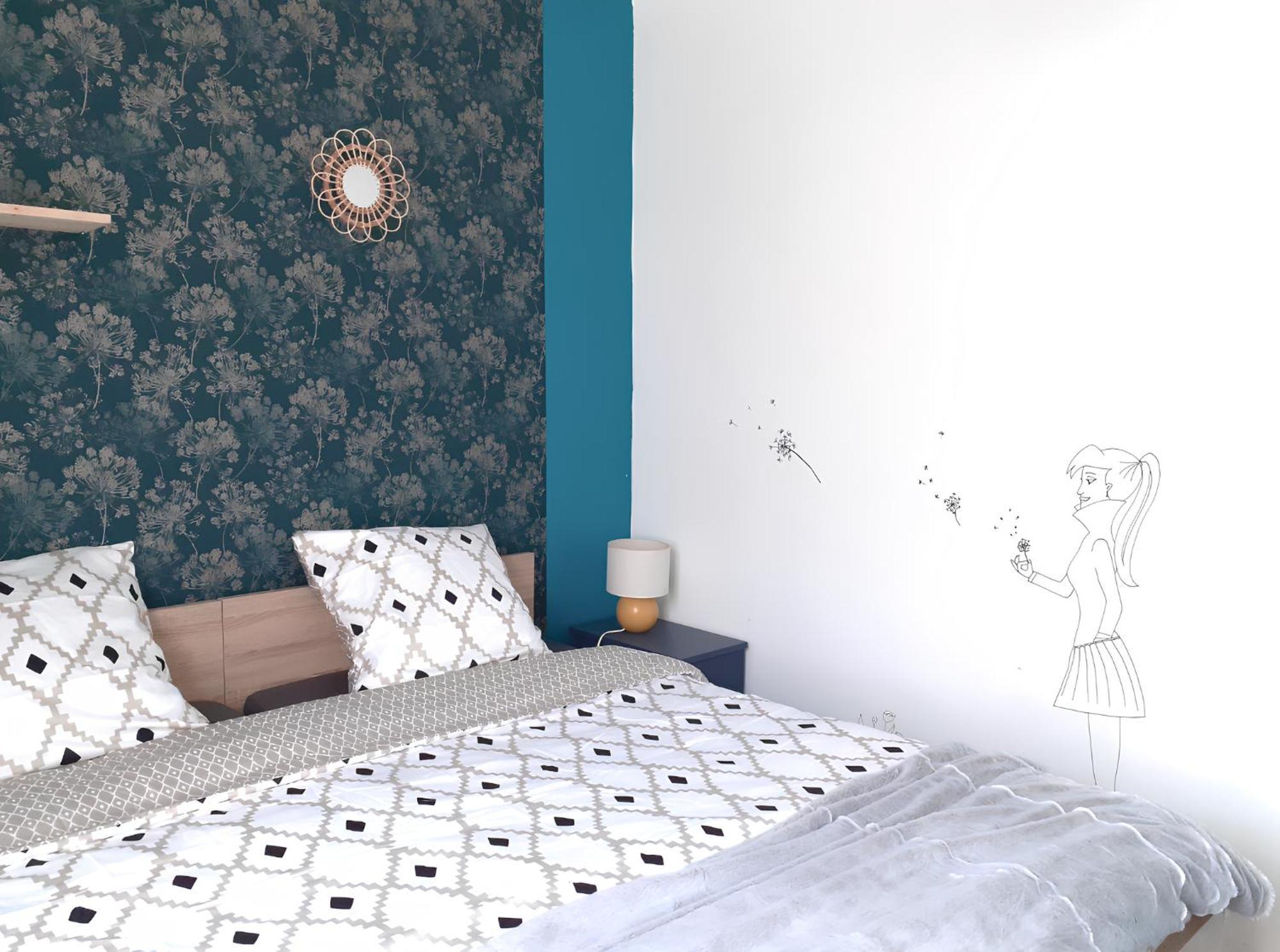 L'Artistique, 4 Lits, 2 Chambres, Stationnement Gratuit, Spacieux, Atypique Amiens Exterior photo